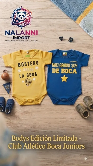 Body Manga Corta Boca Jr
