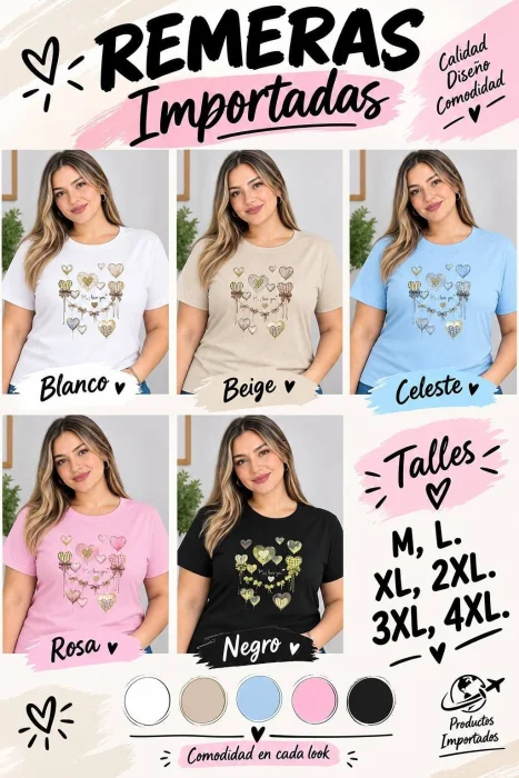 Remeras Importadas