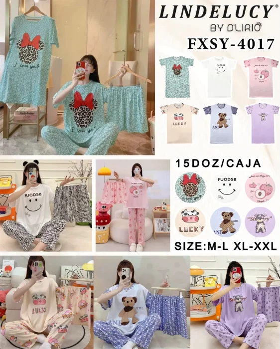 Pijama 4 Piezas