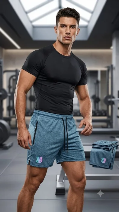 Shorts Deportivo de Laycra