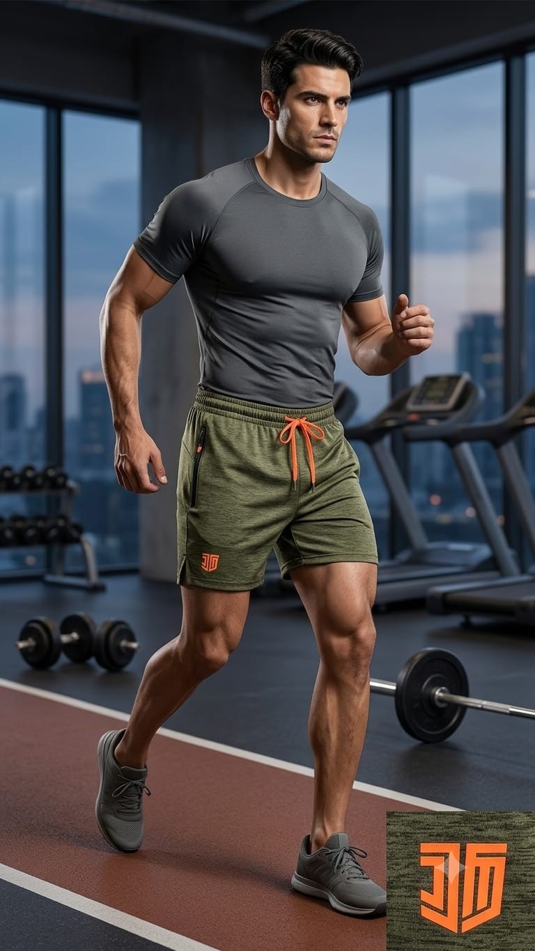 Shorts Deportivo de Laycra - Imagen 2
