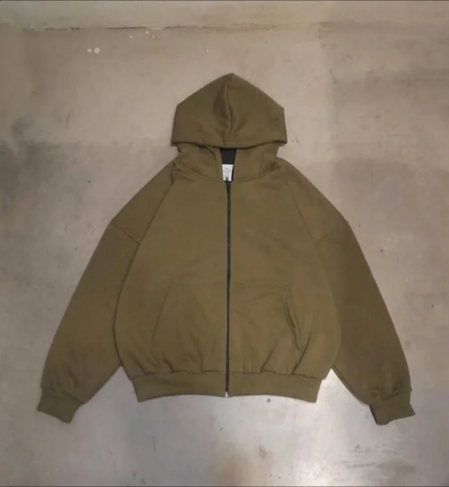 Campera Boxy Verde