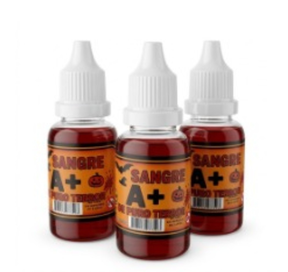 Sangre Artificial C/ Gotero, Disfraz, Hallowen - Imagen 2