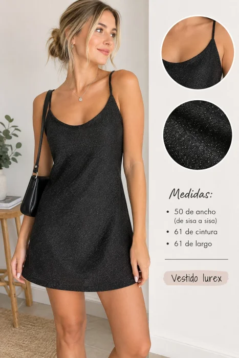 Vestidi Lurex