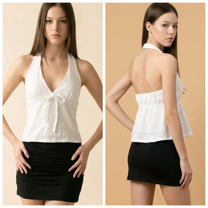 Brodery "top Ceci"