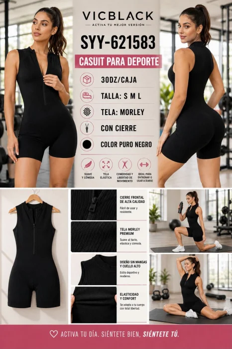 Catsuit con Cierre