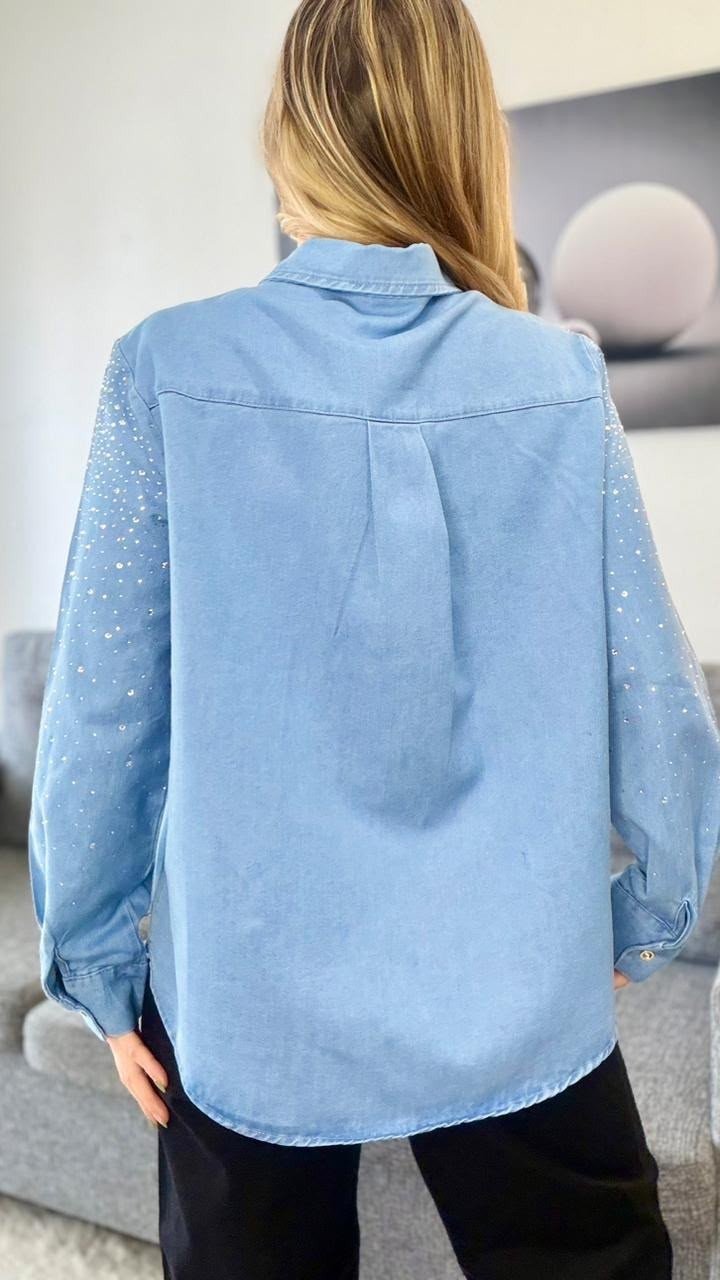 Camisa Jeans Importado - Imagen 4