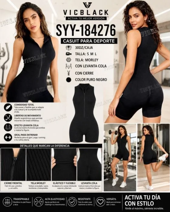 Catsuit con Cierre