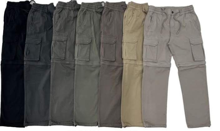 Pantalón Cargo Gabardina Desmontable Elt - Imagen 2