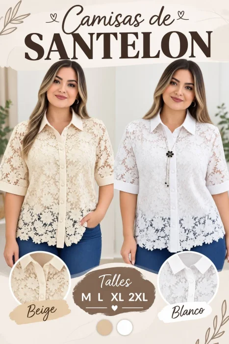 Camisas de Broderie