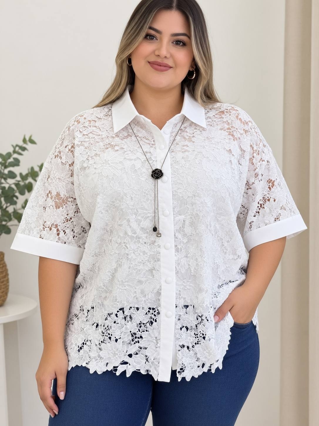 Camisas de Broderie - Imagen 2