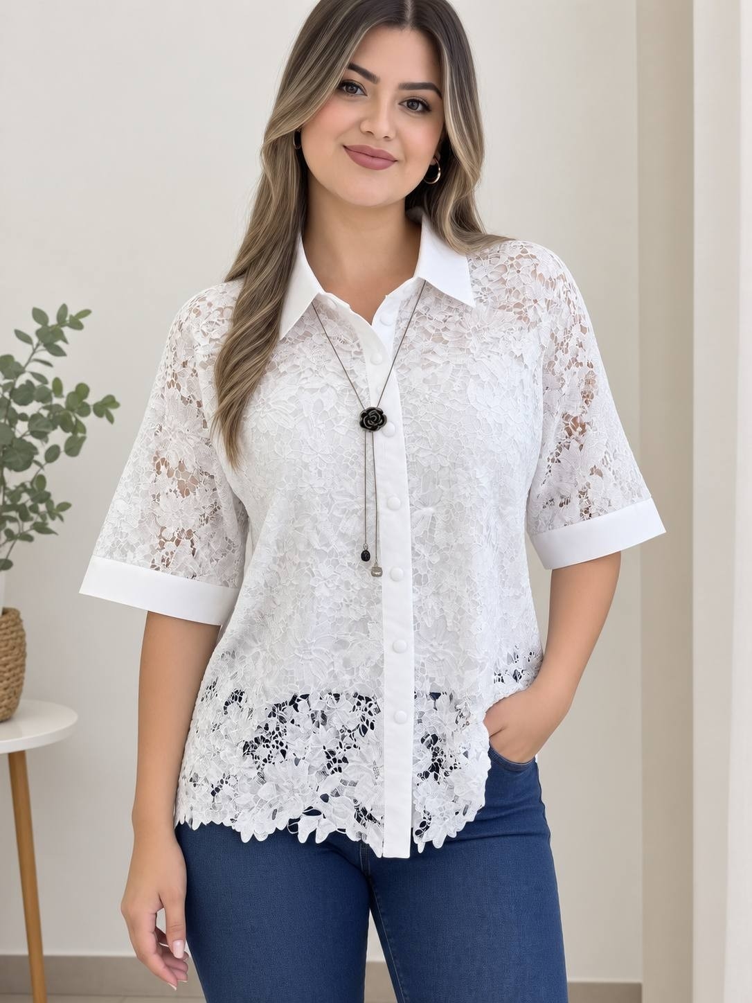 Camisas de Broderie - Imagen 4
