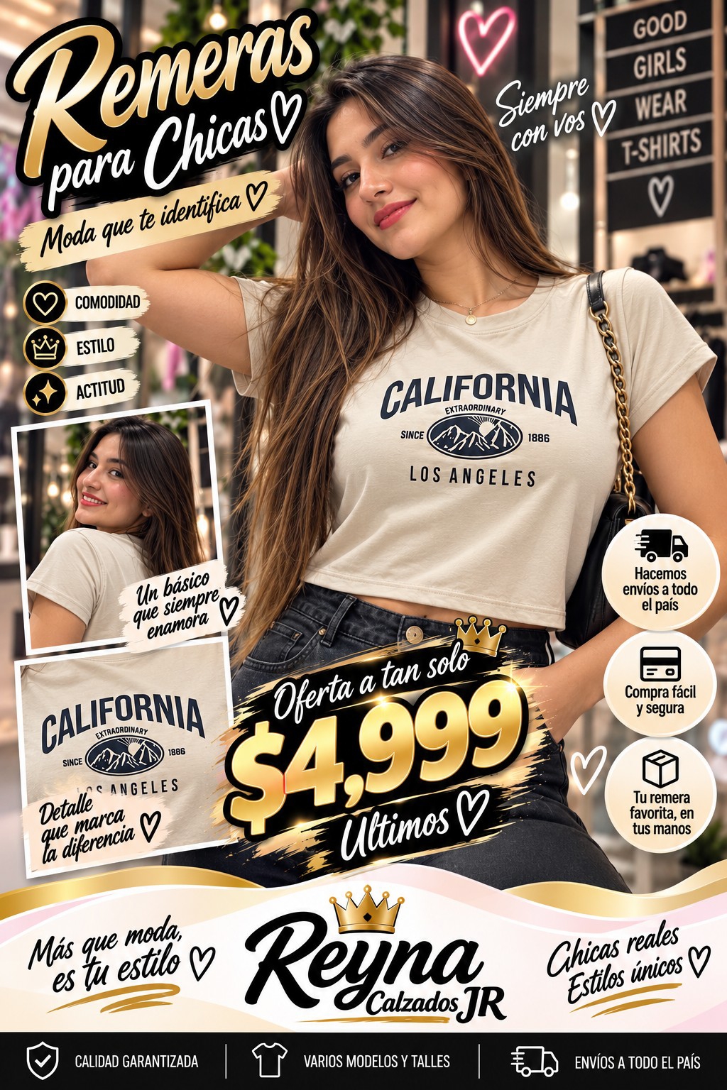 Remeras Juveniles Ofertas - Imagen 6
