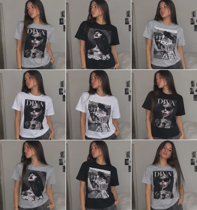 Remeras Dama