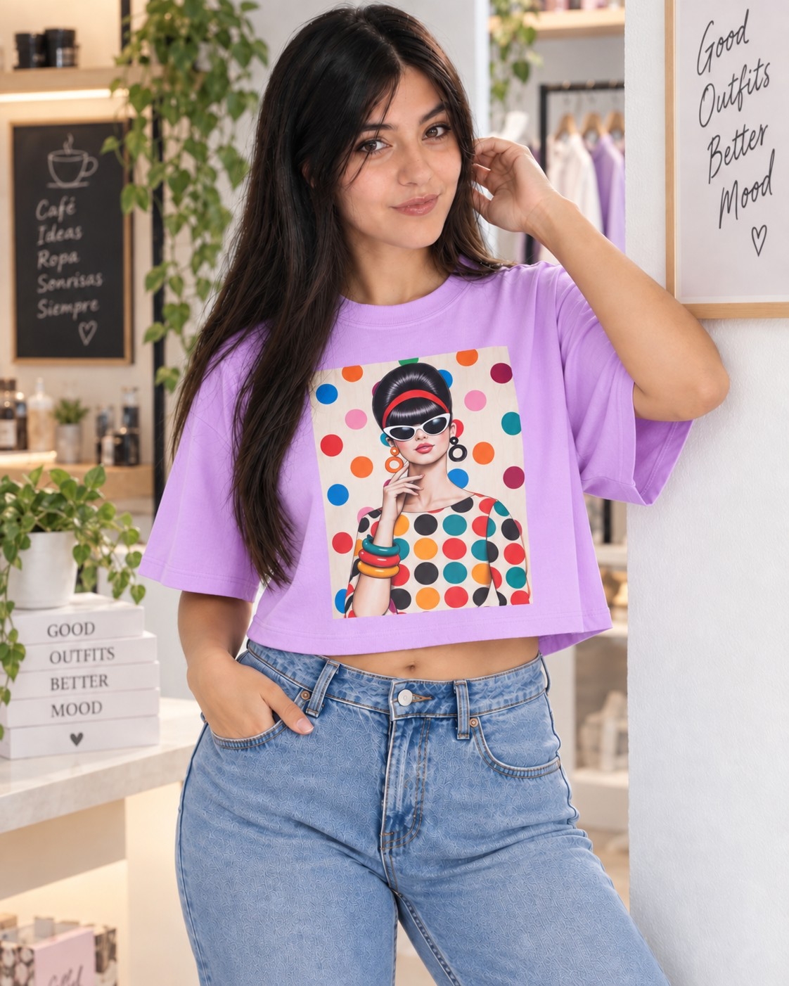 Crop Top Pupera Estampado - Imagen 6