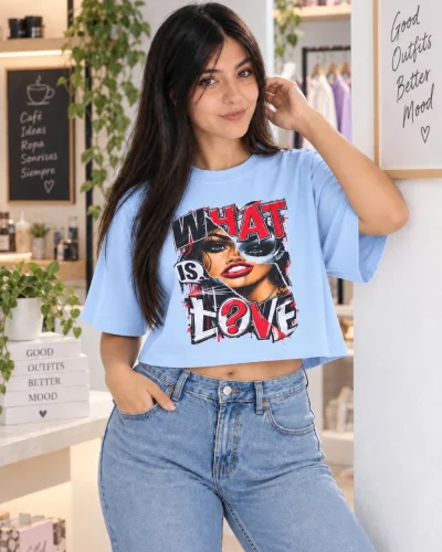Crop Top Pupera Estampado