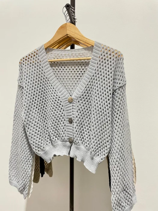 Cardigan Calado