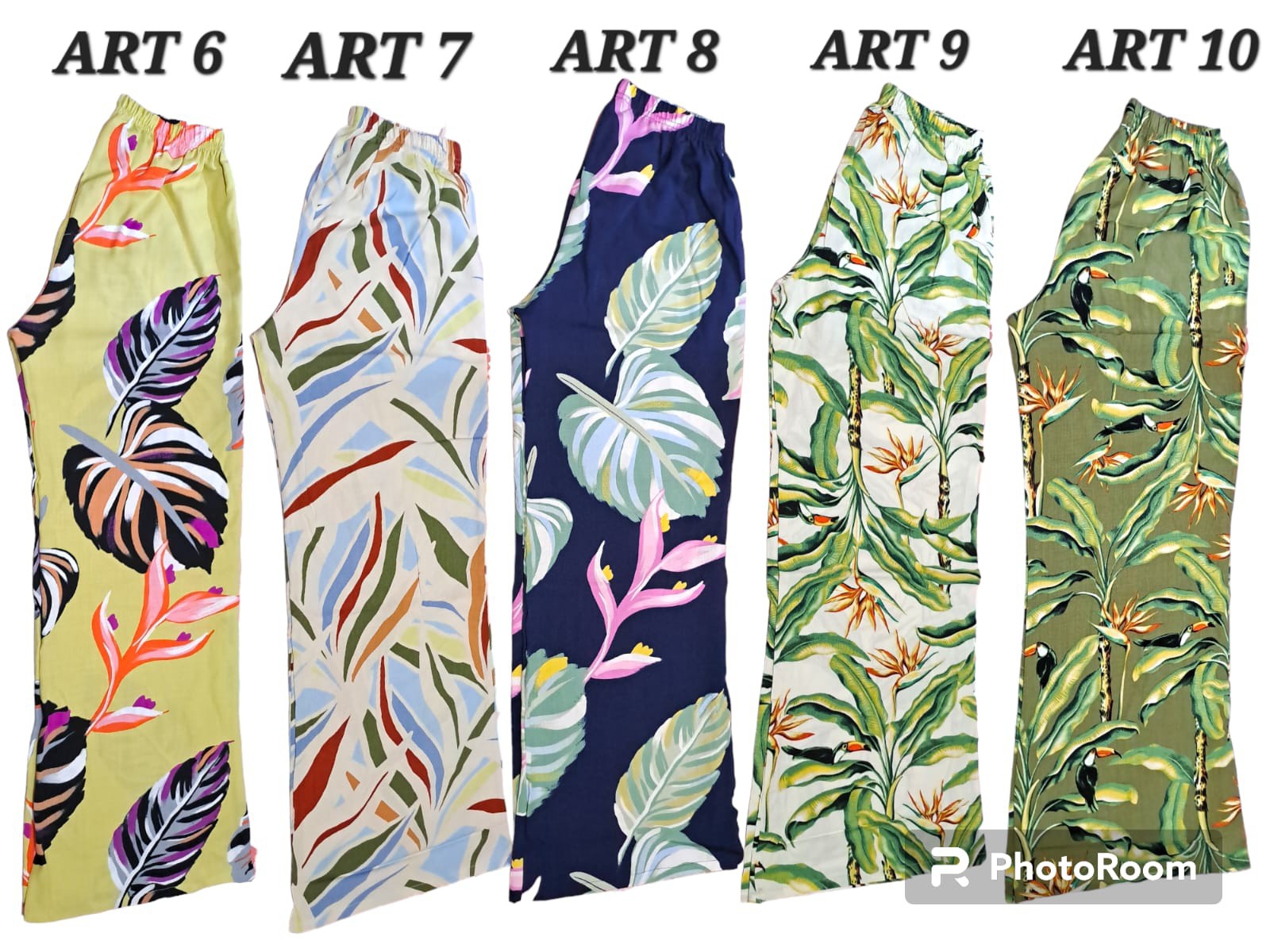 Palazo Lino Estampado - Imagen 3