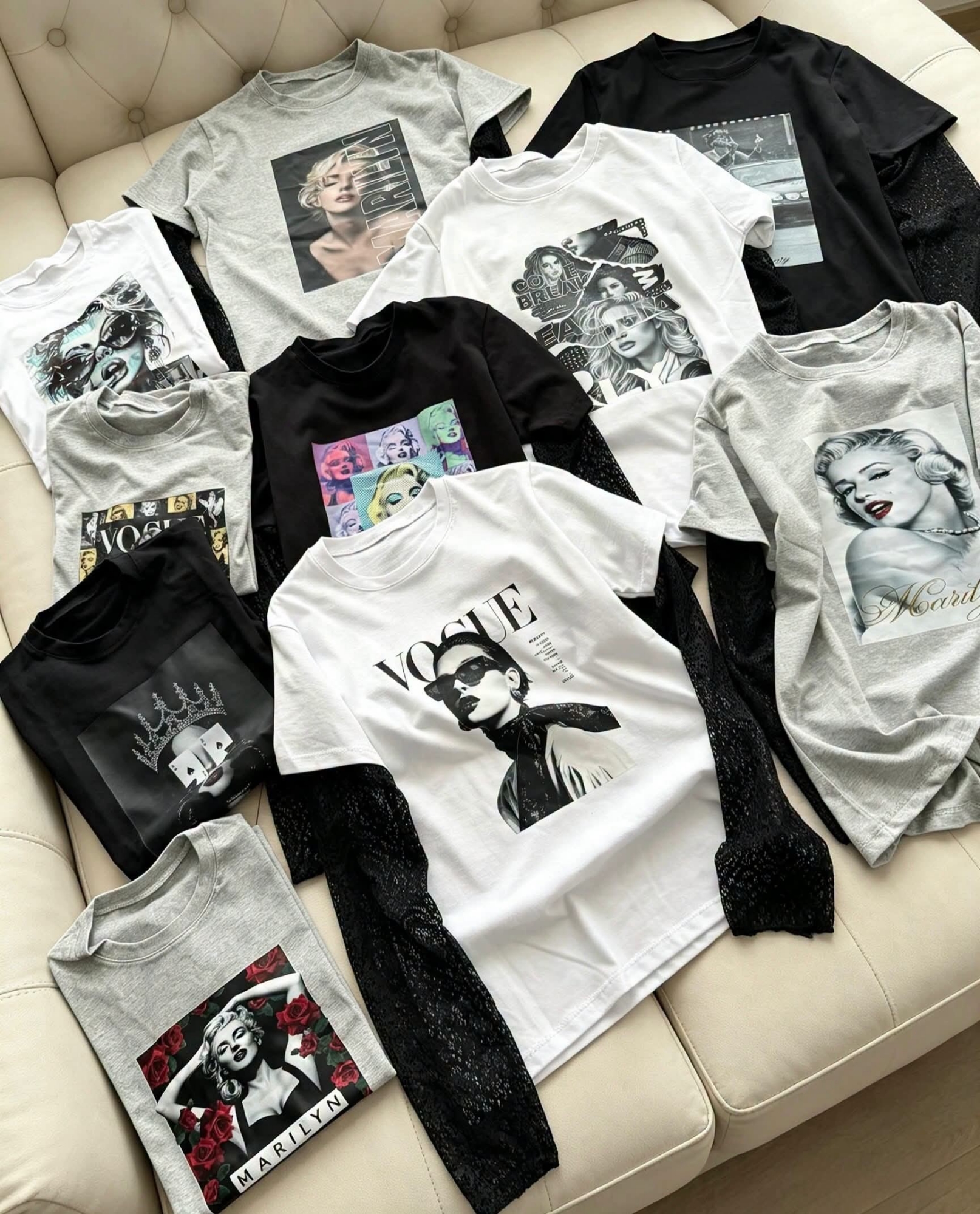 Remeras Manga Encaje (tendencia) - Imagen 5