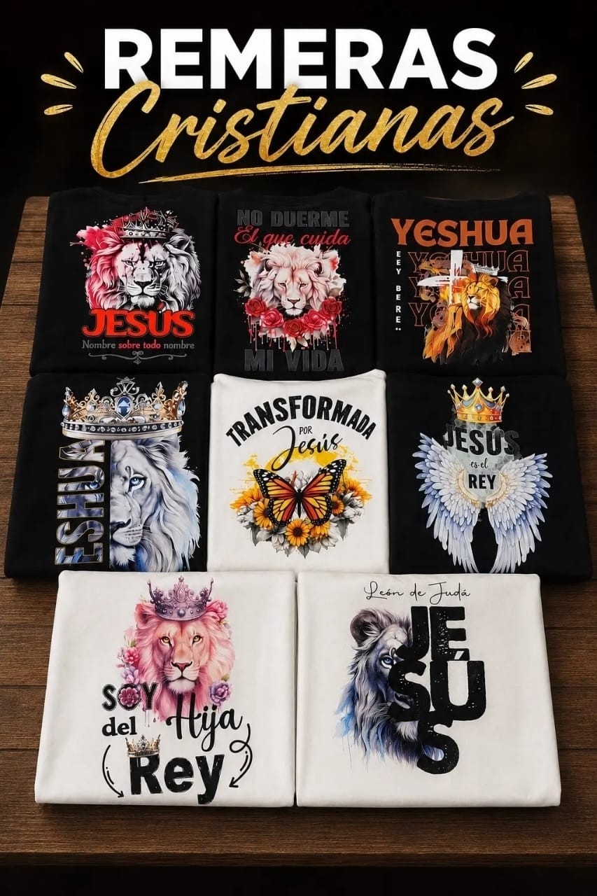 Remeras y Gorras Cristianas - Imagen 3
