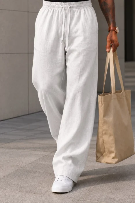 Pantalón Lino Baggy