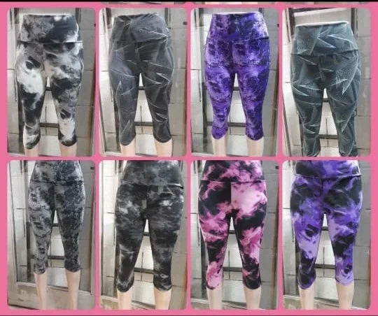 Capri Estampadas de Laycra Talles Especiales