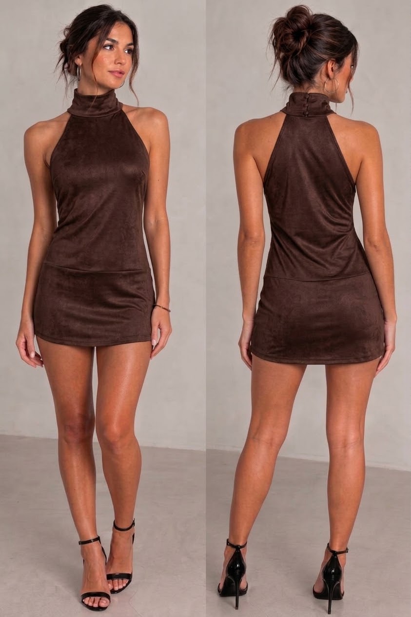 Vestido Halter Mujer Noche - IMG_0059.jpeg