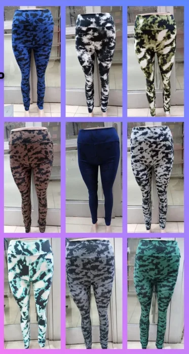 Calza Estampadas de Laycra Talles Especiales