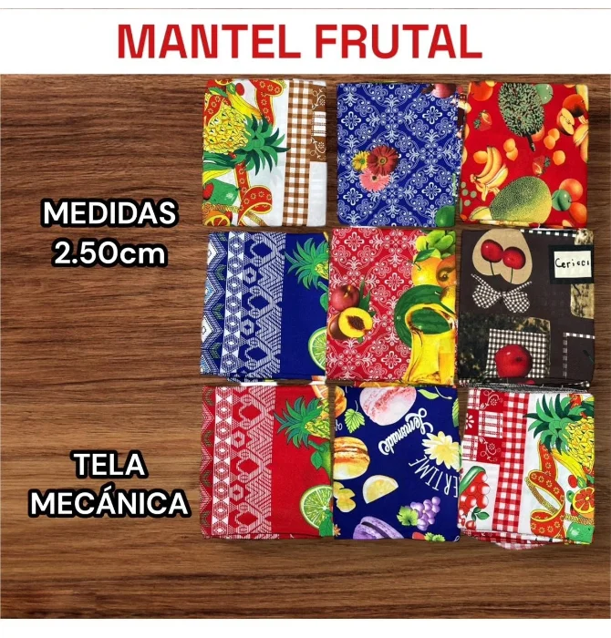 Manteles Frutales