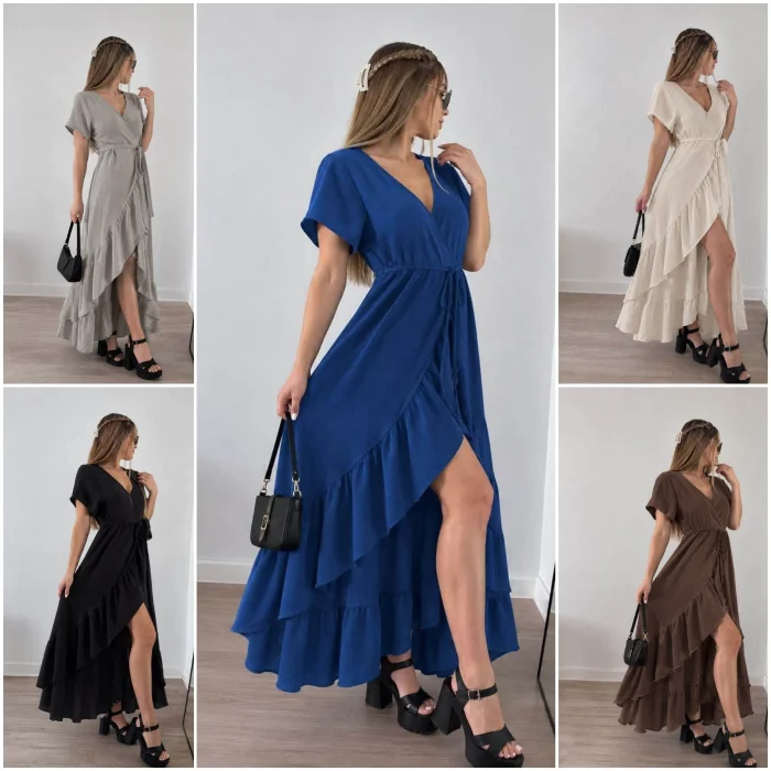 Maxi Vestido Volados