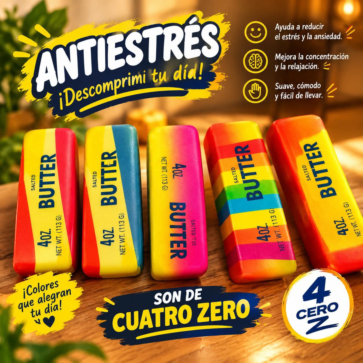 Butter Manteca Squishy 40 Z - Imagen 2
