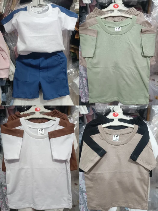 Conjunto Short Remera Varón