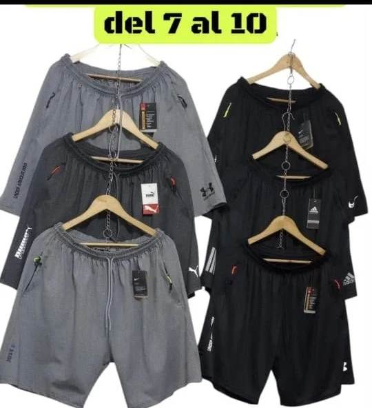 Shorts de Laycra Talles Especiales