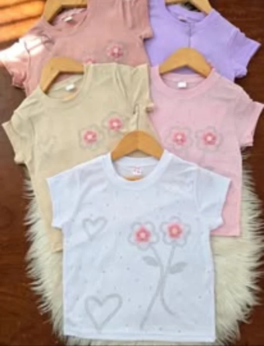 Remera Doble Flor