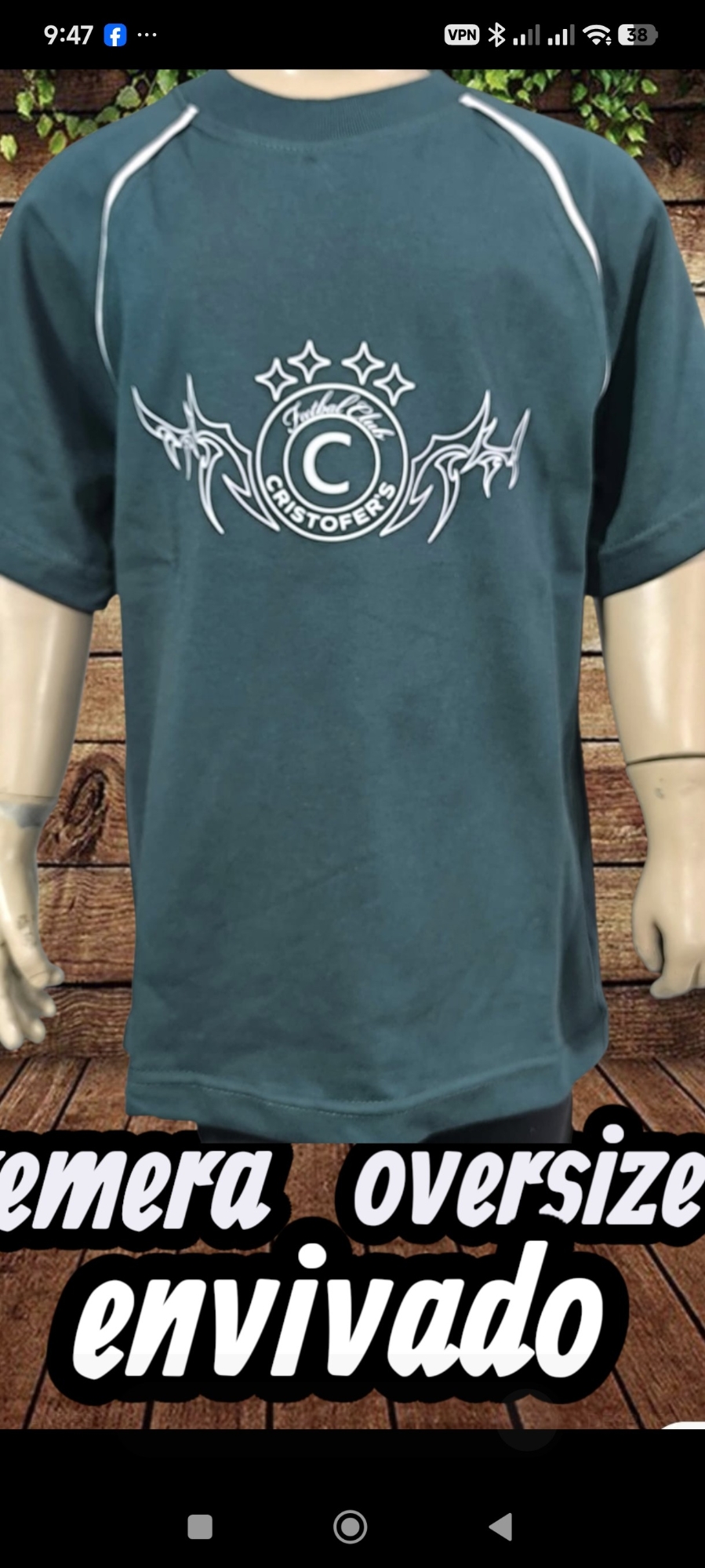 Remera Oversize Envivado - Imagen 3