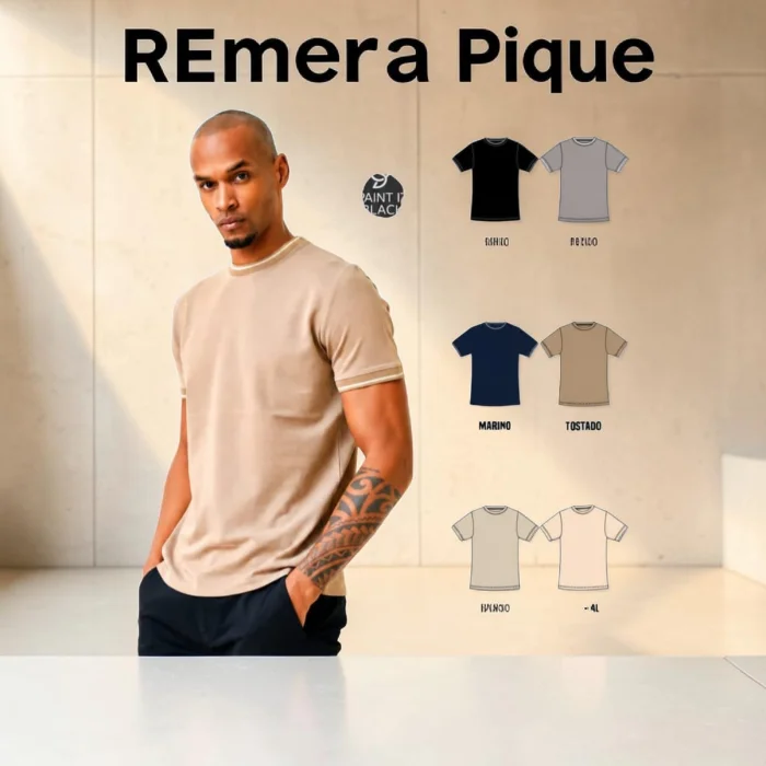 Remera Pique Importada