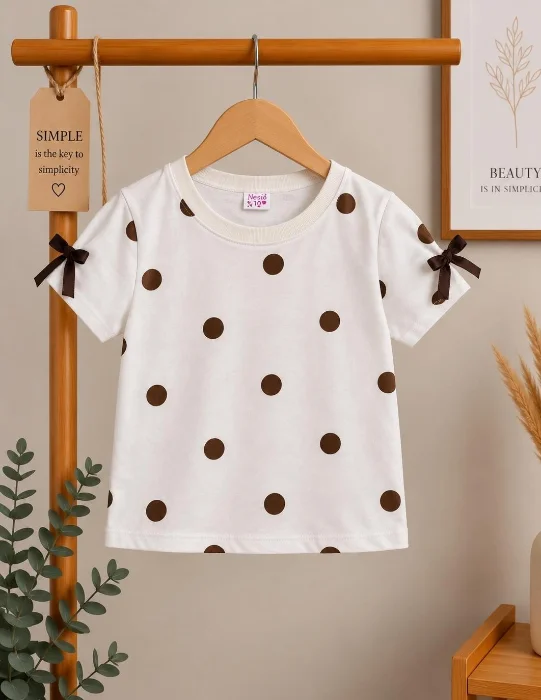 Remera Lunares Coquette
