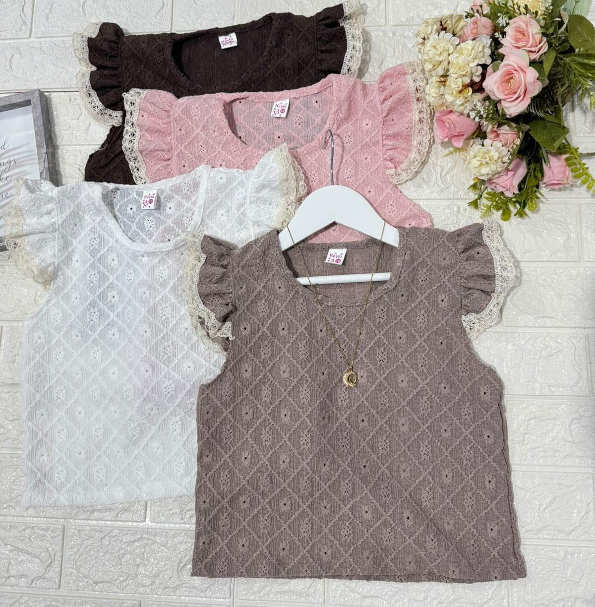 Musculosa  Broderi con Puntilla - Imagen 2