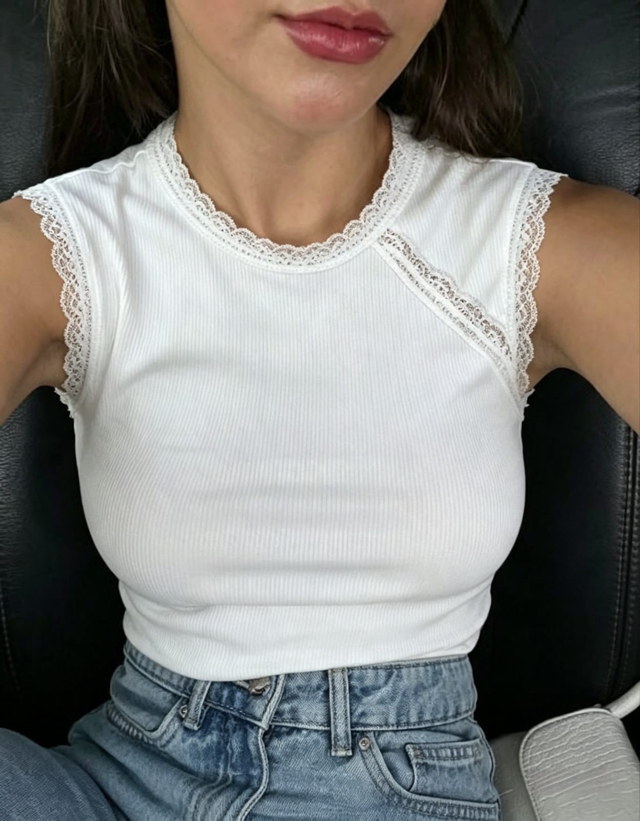 Musculosa con Puntilla - Imagen 2