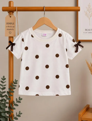Remera Lunares Coquette