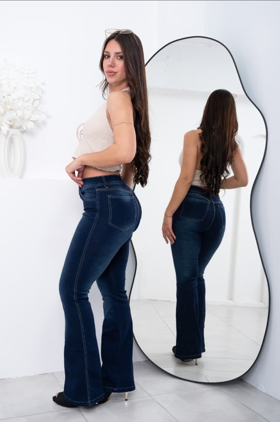 Jeans Oxford Azul Oxido - Imagen 3