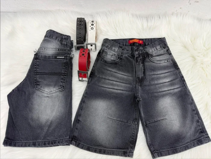 Bermuda Baggy Mom con Pinza