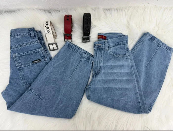 Baggy Mom con Pinza