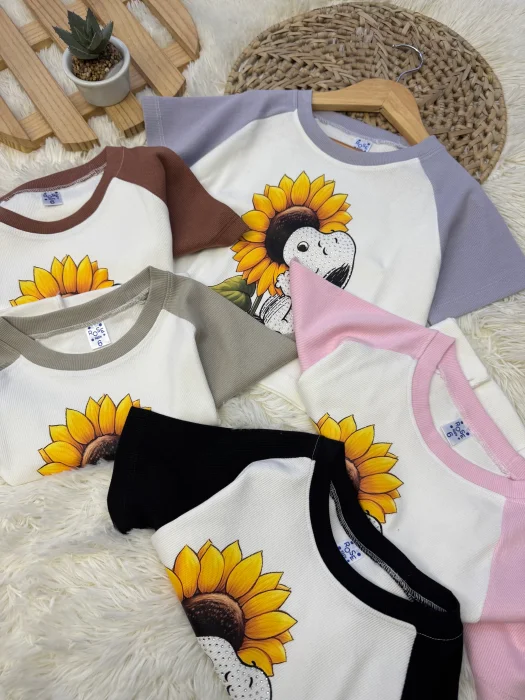 Remera Lía Girasol