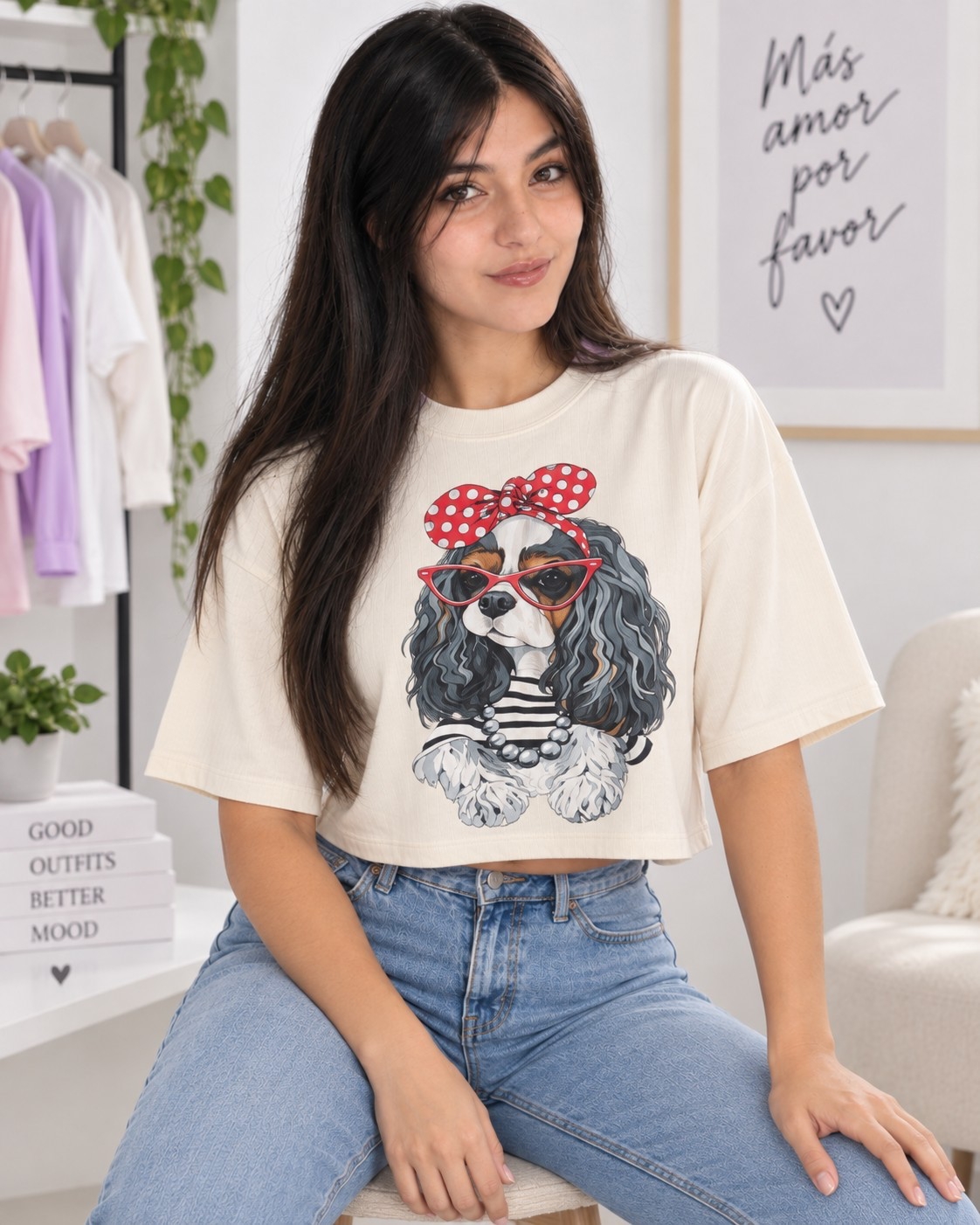 Crop Top Pupera Estampado - Imagen 3