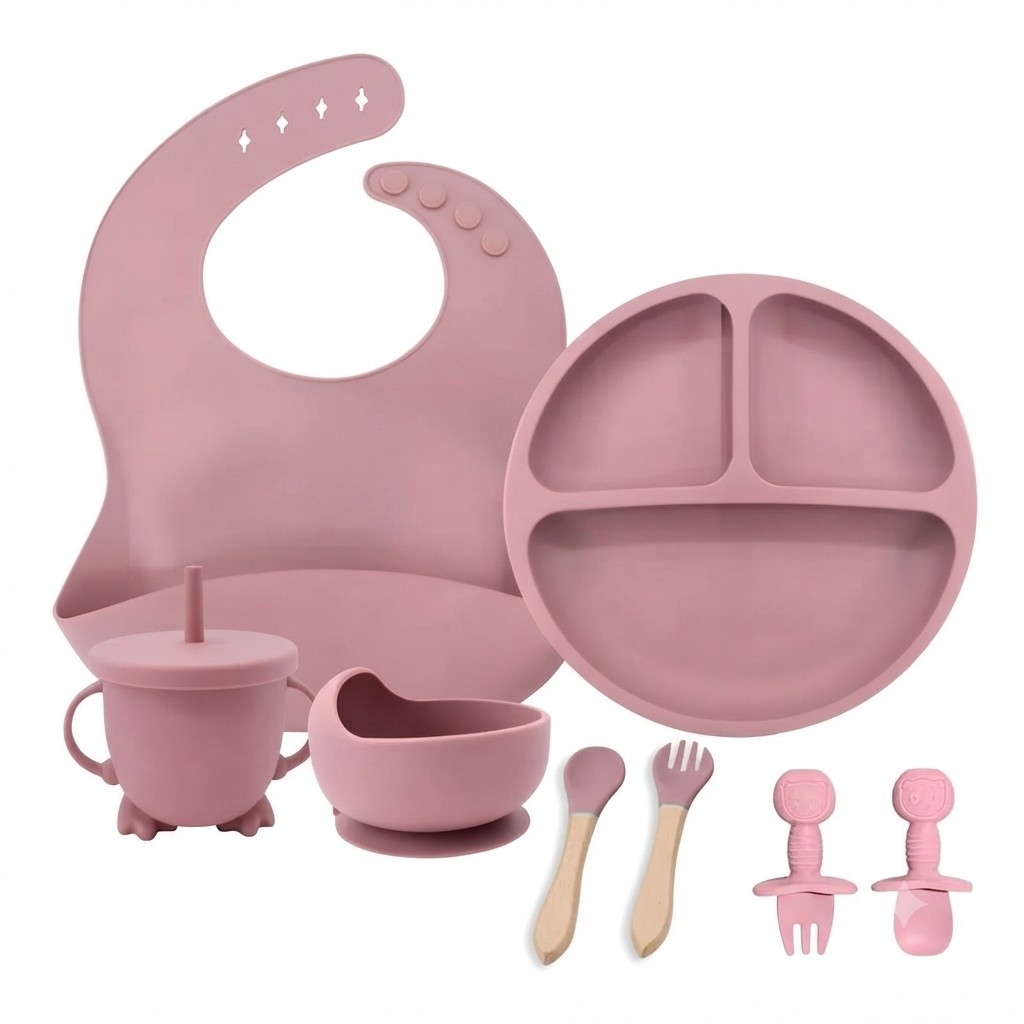 Set de Alimentación de Silicona 8 Piezas - Imagen 2