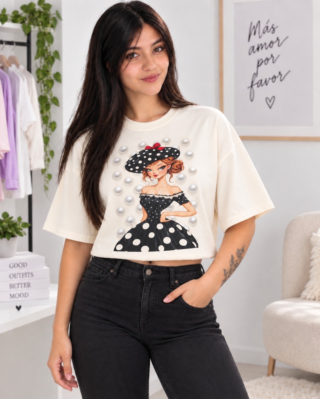 Puperas Estampadas Oversize - Imagen 6