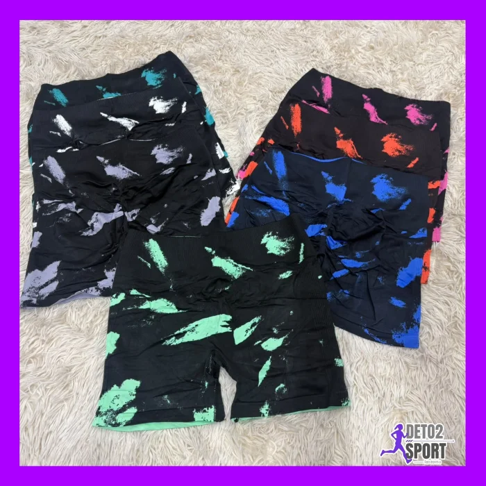 Short Seamless Batick Fondo Negro..!!