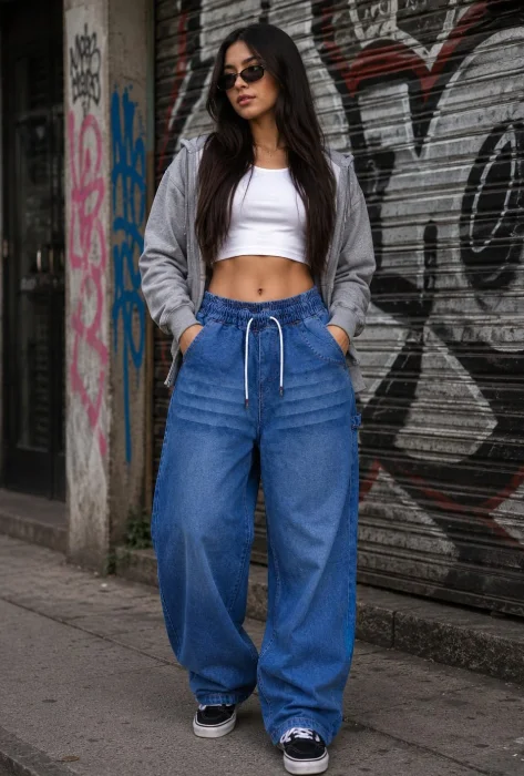 Baguis Lisos Jeans