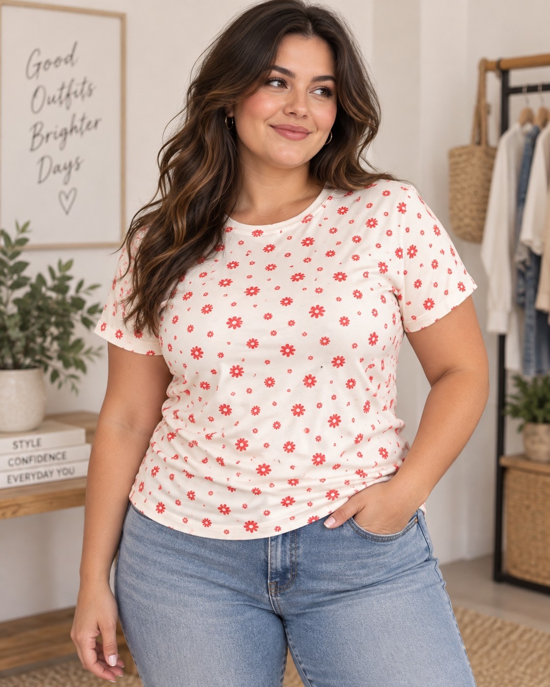 Remera Estampada Modal Soft Curvy - Imagen 2